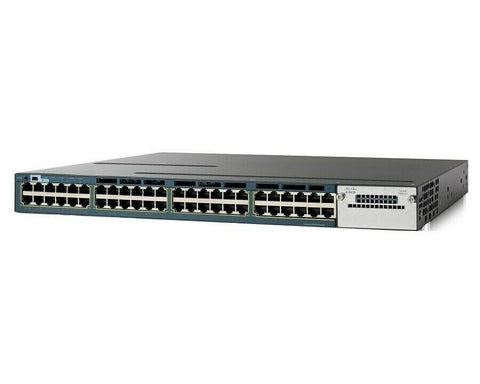 Cisco Catalyst 48-Port Switches WS-C3560X-48P-L V04 48 Port  NO Power Supply