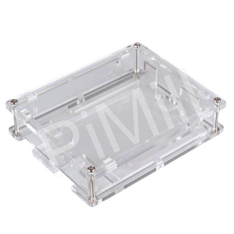 Transparent Acrylic Case Shell Enclosure Computer Box For Arduino UNO R3