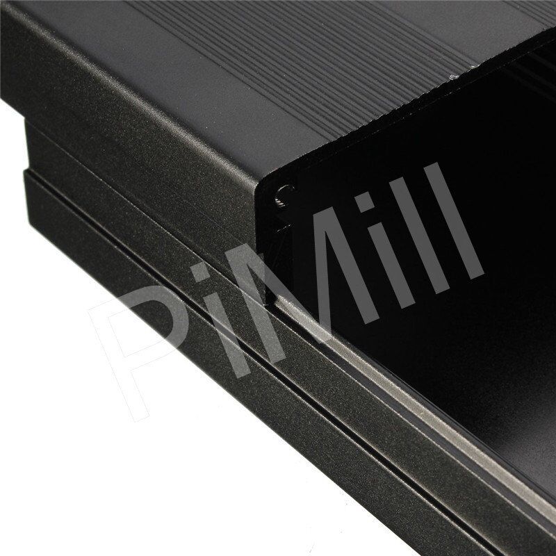 Aluminum Project Box Enclosure Case Electronic DIY 100x76x35mm Black US Stock