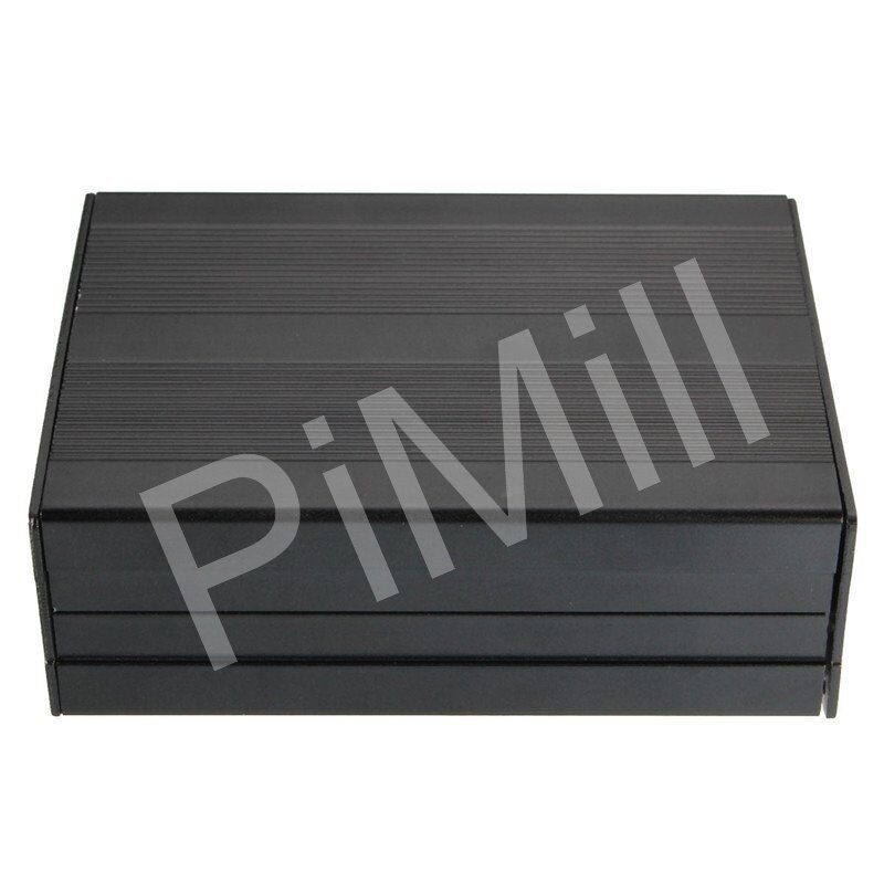 Aluminum Project Box Enclosure Case Electronic DIY 100x76x35mm Black US Stock