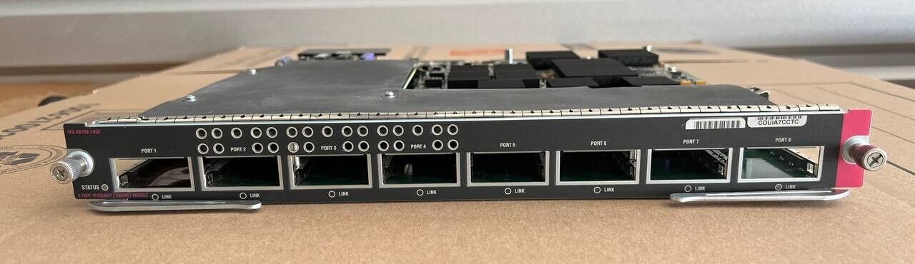 Cisco WS-X6708-10GE with WS-F6700-DFC3C V03 Distributed Forwarding Cards