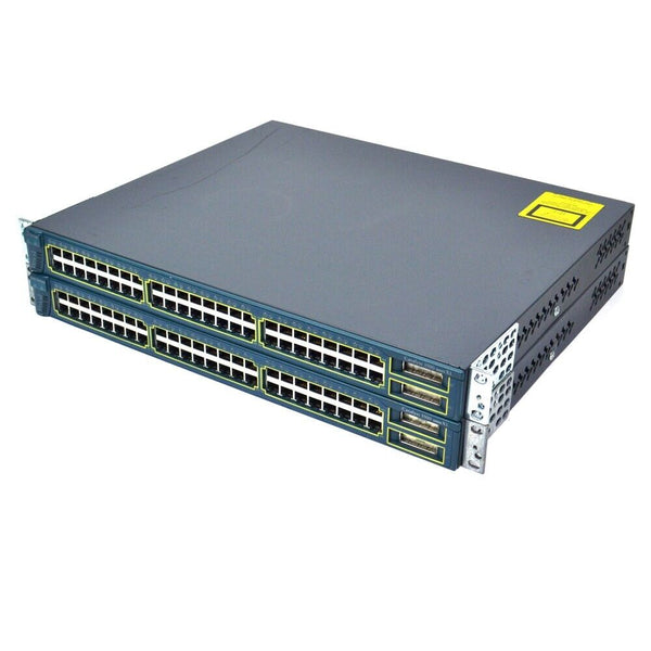 Cisco  Catalyst (WSC3548XLEN) 48-Ports Rack-Mountable Switch Managed stackable