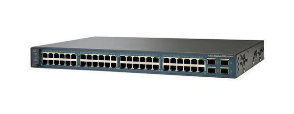 Cisco Catalyst 3560 v2 48-Port Gigabit Switch 1 X GLC-TE