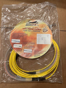 QuickTrex 9/125 Pre-Terminated Fiber Optic Cable Assemblies LC-LC 20 ft