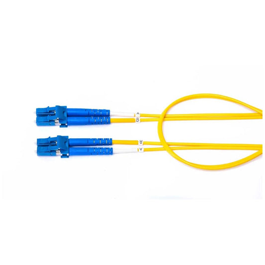 FiberExpress Patch Cord, OS2, LC Duplex to LC Duplex, 1m