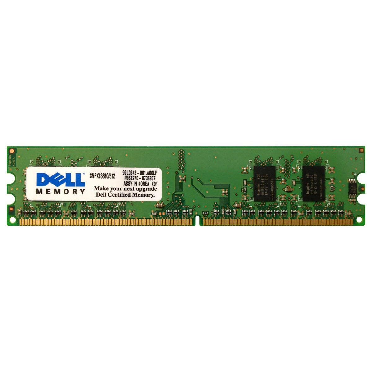 Dell SNPX8388C/512 512 MB Memory Module Upgrade