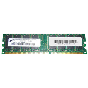 Micron MT8VDDT3264AG-40BC4 256MB Single Rank Memory Module PC3200U-30330-A1