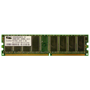 PROMOS 184P-DDR-256MB-PC2700 v826632k24satg-c0