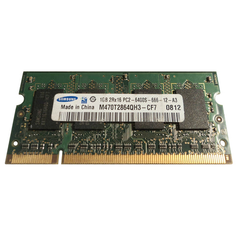 Samsung M470T2864QH3-CF7 1GB DDR2 Laptop RAM Memory
