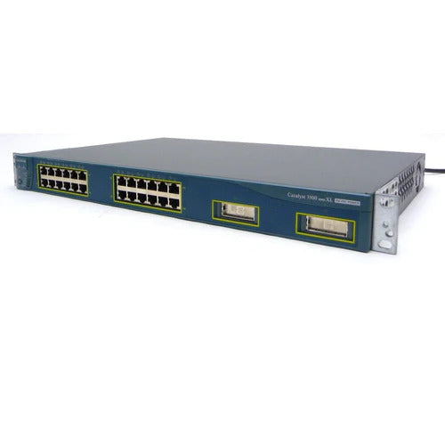 Cisco Catalyst (WSC3524PWRXLEN) 24-Ports Rack-Mountable Switch Managed