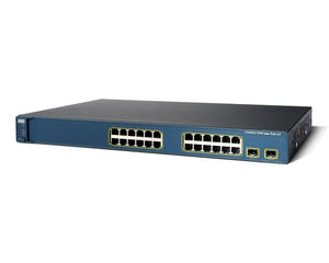 Cisco Catalyst (WS-C3560G-24PS-S) 24-Ports Rack-Mountable Switch Managed