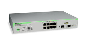 AT-GS950 8 Port10/100/1000Mbps + 2 SFP Combo WebSmart Switch