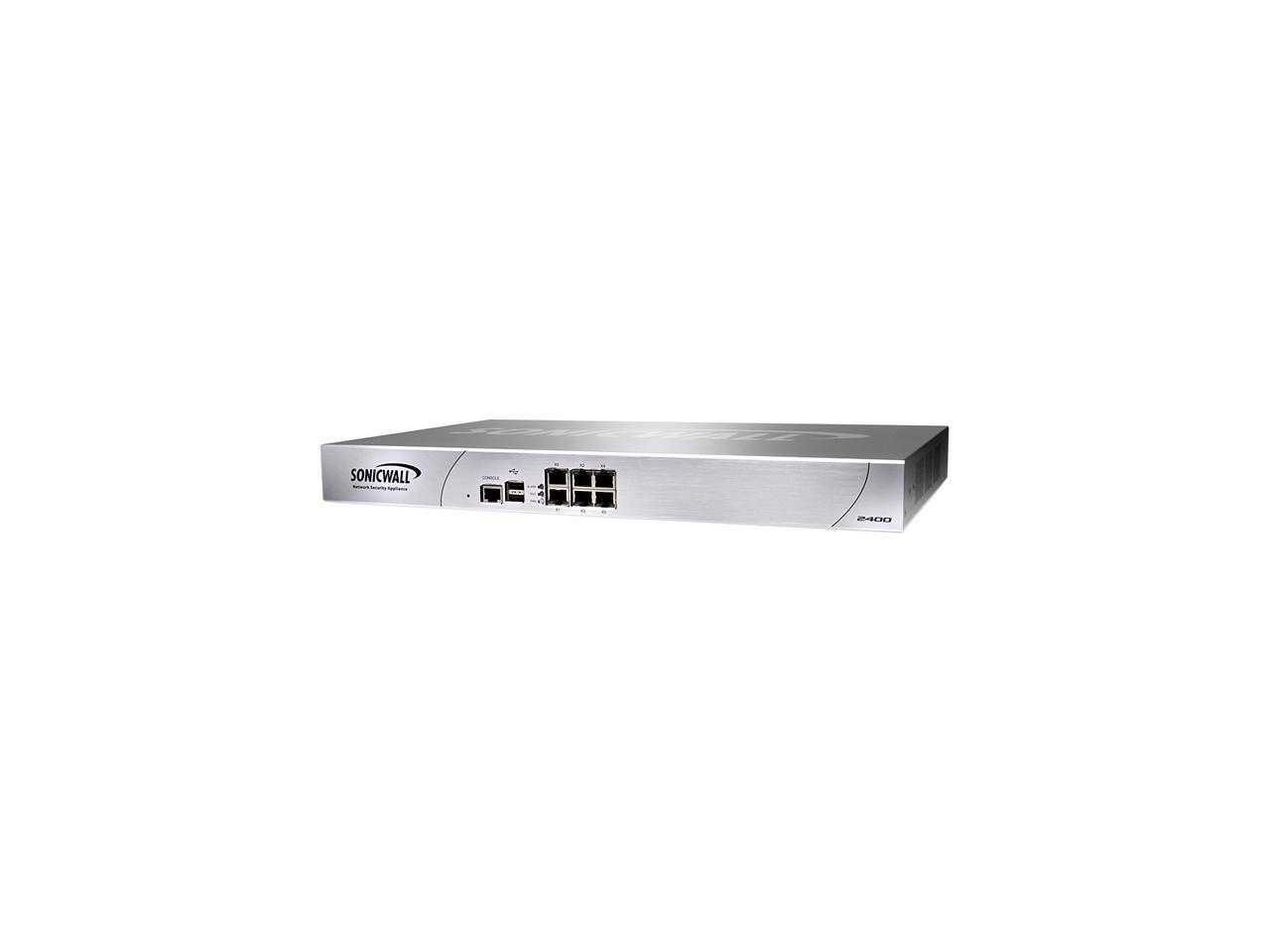 SonicWALL NSA 2400 Rack Mountable Network Security Firewall Appliance 1RK25-084