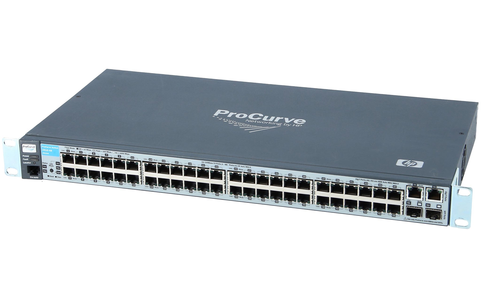 HP  ProCurve (J9020A#ABA) 48-Ports Rack-mountable Ethernet Switch