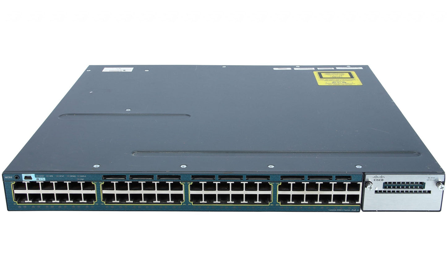 Cisco WS-C3560X-48PF-S 48 Port PoE Gigabit Switch