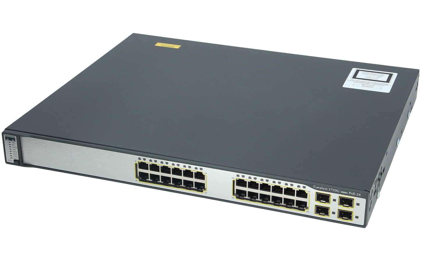 Cisco WS-C3750G-24PS-S 24 Port PoE 10/100/1000 Gigabit Switch