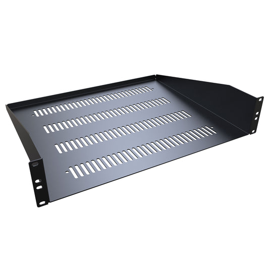 Hammond RASV190315BK1 Hammond 2U Vented Rack Mount Shelf - 15"