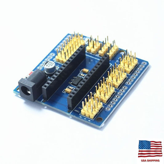 Nano I / O Expansion Sensor Shield Module For Arduino UNO R3 Nano V3.0 new