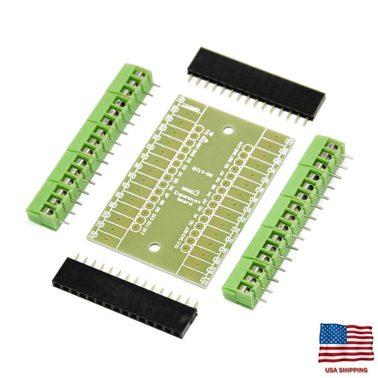 Expansion Board Terminal Adapter DIY Kits for Arduino NANO IO Shield V1.0