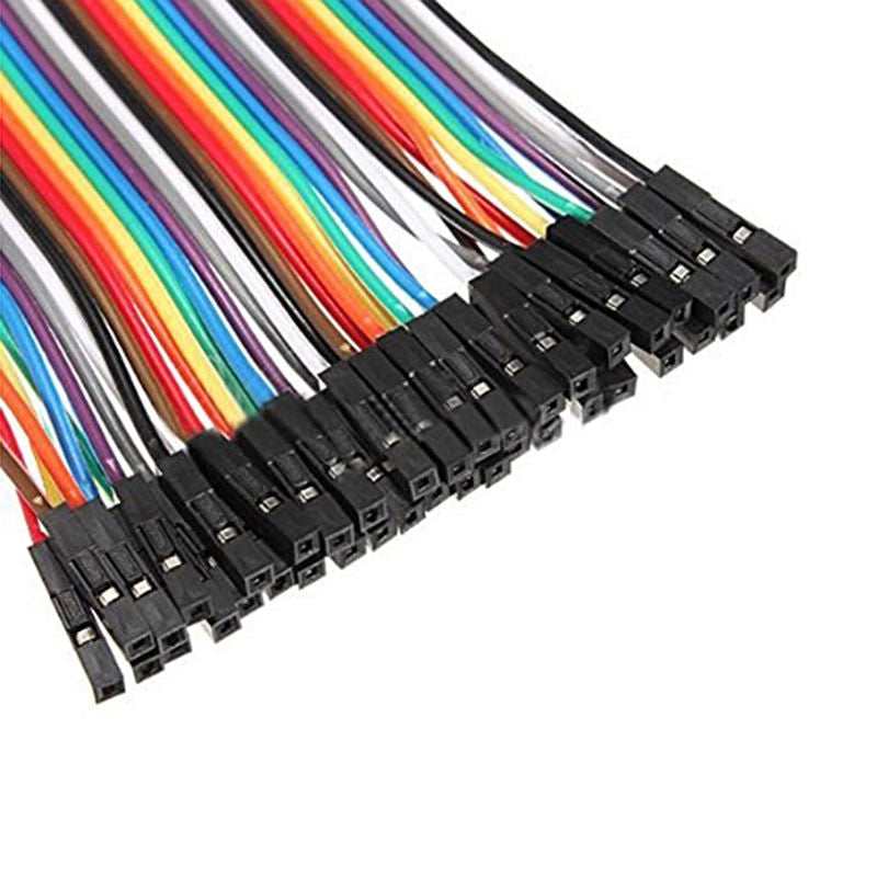 40pcs 10cm Male To Female Dupont Wire Jumper Cable for Arduino Breadboard