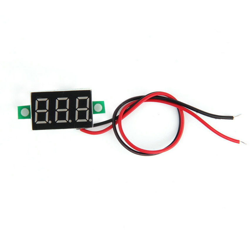 Mini Blue DC 0-30V LED Display Digital Voltage Voltmeter Panel For Arduino