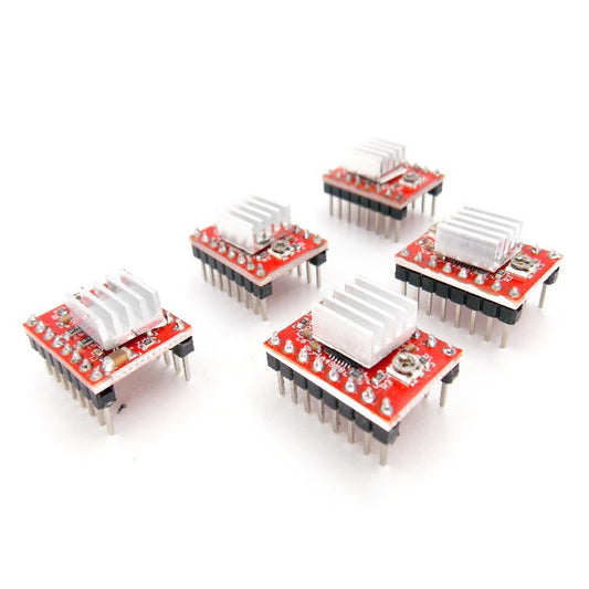 5PCS A4988 StepStick Stepper Motor Driver Module Heat sink for 3D Printer Reprap