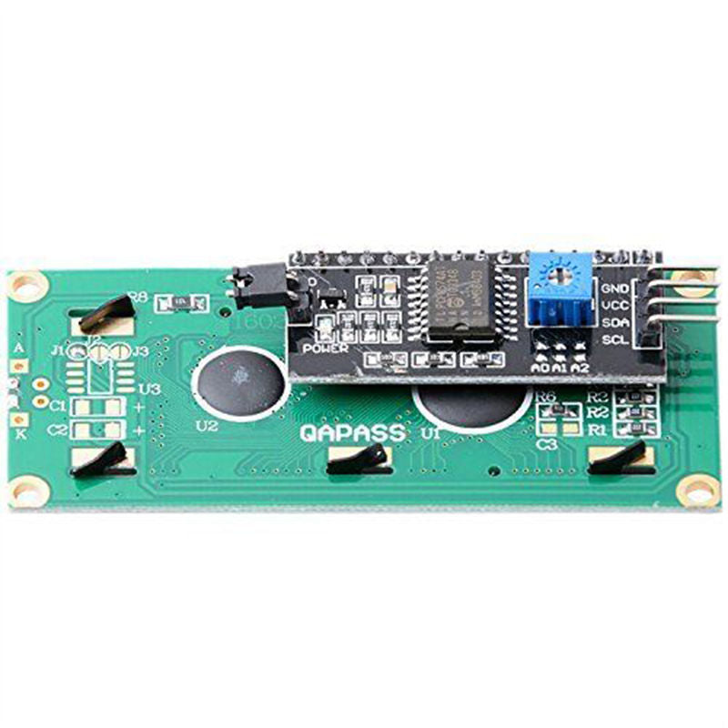 IIC/I2C/TWI 1602 Serial Blue Backlight LCD Display For Arduino