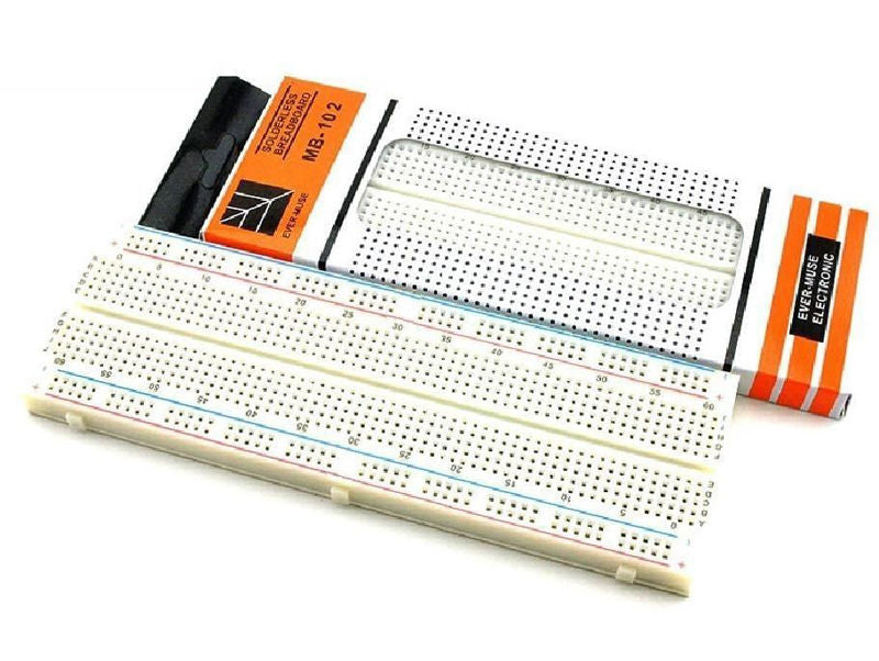 Solderless MB-102 MB102 Breadboard 830 Tie Point PCB BreadBoard For Arduino