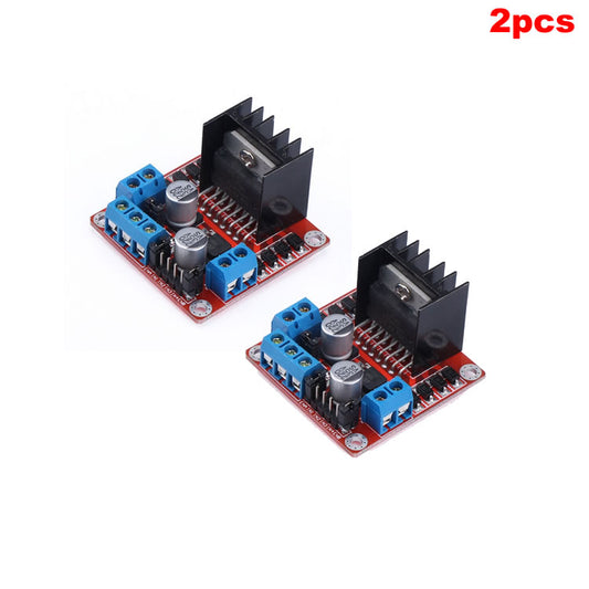 2PCS Dual H Bridge DC Stepper Motor Drive Controller Board Module Arduino L298N